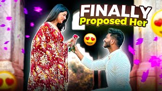 FINALLY PROPOSED HER ❤️  NITESH PASWAN [upl. by Andros]