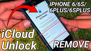 Remove Owner Locked IPHONE 66s6plus6splus How To Unlock Activation LockediCloudAppleID [upl. by Fabriane]