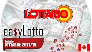 LOTTARIO winning numbers 13 May 2017 [upl. by Viva]