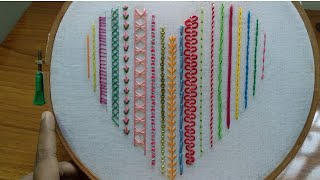 19 Basic Hand Embroidery Stitches for Beginners [upl. by Navada]