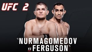 UFC 2  KHABIB V FERGUSON FULL FIGHT [upl. by Eak]