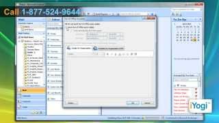 How to setup auto reply in Microsoft® Outlook 2007 in Windows® Vista [upl. by Yaned]