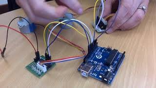 How to wire and code 28BYJ48 Stepper Motors with an Arduino  Part 1 [upl. by Annail]