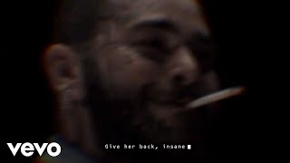 Post Malone  Insane Official Lyric Video [upl. by Aisile]