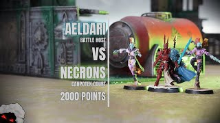 Aeldari VS Necron  Warhammer 40000 Battle Report ITA [upl. by Madson]