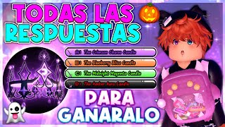 RESPUESTAS PARA GANAR EL NUEVO HALO DE HALLOWEEN🔮✨ Royale High Halloween 2023 [upl. by Eiser976]