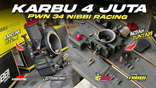 REVIEW KARBURATOR 4 JUTAAN  PWN NIBBI RACING [upl. by Ramilahs]