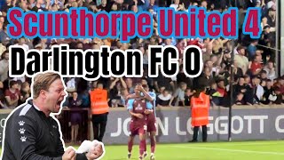 Scunthorpe United 40 Darlington FC [upl. by Patterman504]