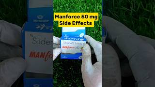 Manforce 50 mg Tablet Side Effects short [upl. by Molohs]