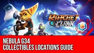 Ratchet amp Clank 2016 Nebula G34 Collectibles Locations Guide All HolocardsRaritaniumGold Bolts [upl. by Dalpe]