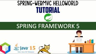 Spring Framework 5 webmvc Helloworld Tutorial  Step by Step using Netbeans IDE [upl. by Shreve]