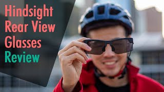 Hindsight Rear View Cycling Glasses  Review  Meh [upl. by Yanel]