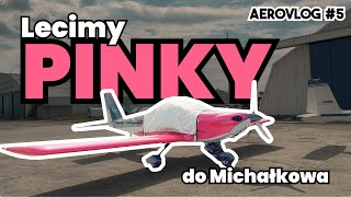 AeroVlog Latamy różowym samolotem  Lecimy do Michałkowa Viper SD4 PPLA 5 [upl. by Waldman]