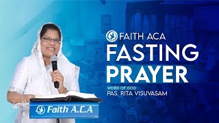 Fasting Prayer  உபவாச ஜெபம்  Pastor Rita Visuvasam  16  08  2024 [upl. by Enattirb460]