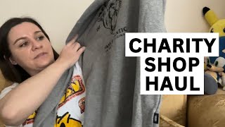 Charity Shop Haul As A Part Time UK eBay Reseller [upl. by Chessy]