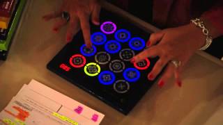 FlashPad Air Touchscreen Electronic Game with Lights amp Sounds with Kerstin Lindquist [upl. by Adhern493]