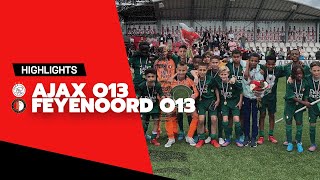 Feyenoord O13 wint in KAMPIOENSWEDSTRIJD van Ajax 🏆  Highlights Ajax O13  Feyenoord O13 [upl. by Aseel]