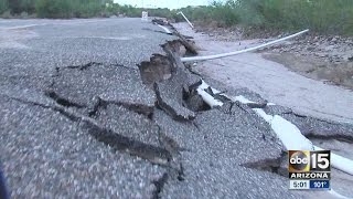 Wickenburg devastated by severe flooding [upl. by Nallij]