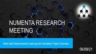 MultiTask Reinforcement Learning with Dendrites Project Overview  June 9 2021 [upl. by Llenoil359]