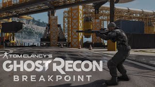 Silver Stake  Port Maunga Nui  Ghost Recon Breakpoint  extreme difficulty  PS5  no HUD [upl. by Anaitsirhc]