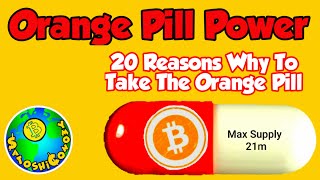 quotOrange Pill Powerquot 20 Reasons To Take The Orange Pill [upl. by Haldeman]