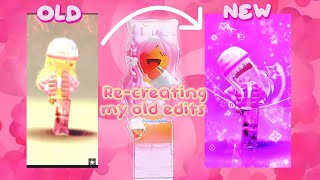 Recreating ￼my old edits [upl. by Nailil]