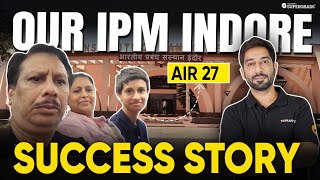 IPMAT Indore 2024 Topper Interview  Devansh Bharal AIR 27 IPM Indore Success Story Toppers Talk [upl. by Argyle]