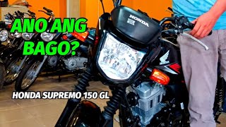 ALL NEW HONDA SUPREMO 150 GL 2023 MODEL REVIEW  Ano ang Bago [upl. by Farmelo]