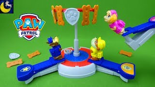 Paw Patrol Games and Toys Pups In Training Rubble Chase and Skye Fun Game Video for Toddlers Kids [upl. by Ahsimak]