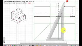 Projection orthogonale ex1 [upl. by Suoilenroc]