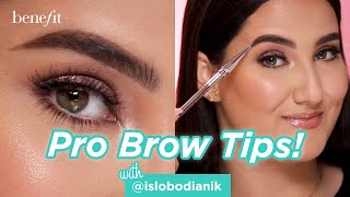 Quick amp Easy Brow Tutorial  Precisely My Brow Pencil with sarahlouwho [upl. by Schwitzer]