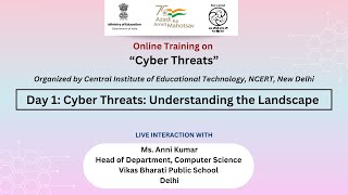 Online Training Day 1  Cyber Threats Understanding the Landscape [upl. by Nevets]