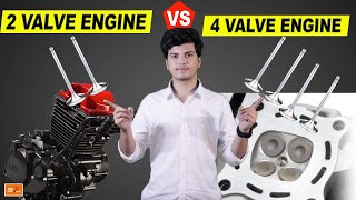 2V vs 4V Motorcycle Engine  WHICH IS BETTER [upl. by Damick]