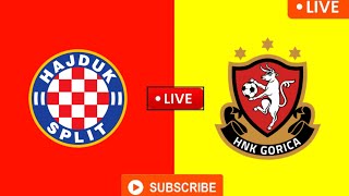 Hajduk Split vs HNK Gorica uživo danas Croatia First League Football 2024 [upl. by Kristan]