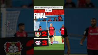 Bayer Leverkusen perdió el invicto en la liga [upl. by Acitel]