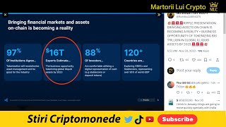 Stiri Crypto XRP Bridge pt 500 Institutii Fassets PNB si Chainlink Bitcoin ETF Lunc Avalanche [upl. by Noyes]