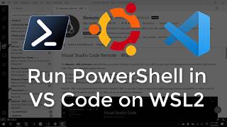 Run PowerShell in VS Code on WSL2 [upl. by Gosser]