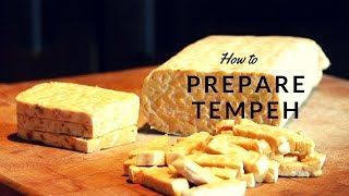 How to prepare tempeh to cook quick and easy nutritious meals [upl. by Mureil]