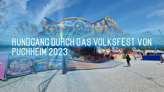 Volksfest Puchheim Rundgang 2023 [upl. by Ogdon915]