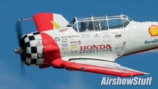 Aeroshell Aerobatic Team  EAA AirVenture Oshkosh 2018 [upl. by Yrohcaz]