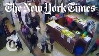 Kenya Mall Attack  New Surveillance Footage of Nairobi Shooting  The New York Times [upl. by Nyrrad]