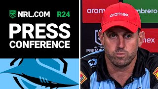 Cronulla Sharks Press Conference  Round 24 2021  Telstra Premiership  NRL [upl. by Hameean]