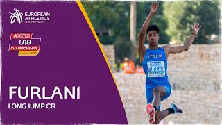 804m Mattia Furlani sets European U18 BEST  European Athletics U18 Championships [upl. by Jaeger383]