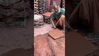 DIY CEMENT  Making Beautiful Tile diy craft shorts [upl. by Eener]