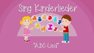 Das ABCLied ABC Song  Kinderlieder zum Mitsingen  Sing Kinderlieder [upl. by Aniar]