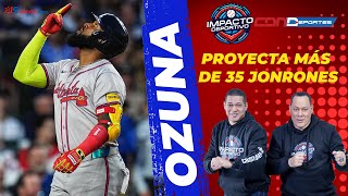 MARCELL OZUNA PROYECTA MÁS DE 35 JONRONES [upl. by Nomrej86]