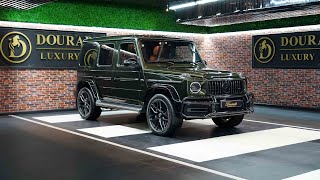 Mercedes G 63 Double Night Package in Olive Green at Dourado Luxury Cars [upl. by Watts290]