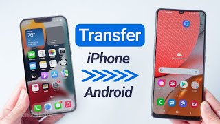 2024 How to Transfer Data from iPhone to Android 2 Free Ways [upl. by Maite]