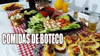 PETISCOS COMIDAS DE BOTECO LANCHES DE BAR  RECEITAS DA ROSA [upl. by Brazee]