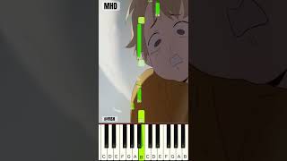 Sad Story of Slow Seline Garten of Banban fash  Piano Tutorial [upl. by Lanoil]